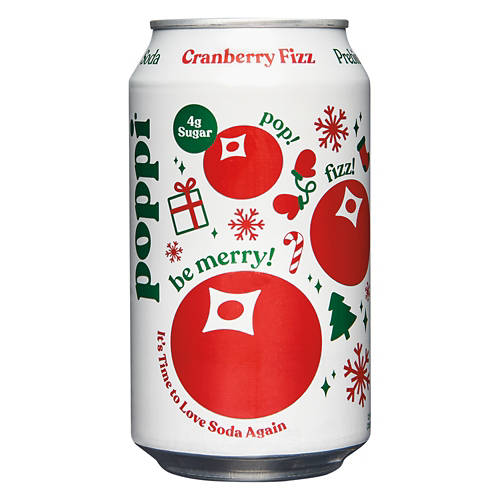 pipipiページ♡⃜ Poppi Holiday Edition Cranberry Fizz, 12 fl oz